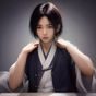 91n com 产品设计师王梅的形象照，手持平板展示界面设计稿，背景为明亮的设计工作室，体现专业的用户体验设计能力
